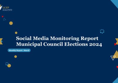 Monitoring social media around municipal council elections (March)