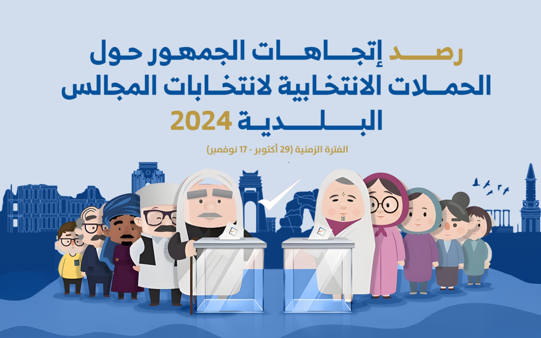 رصد اتجاهات الجمهور حول الحملات الانتخابية، لانتخابات المجالس البلدية 2024